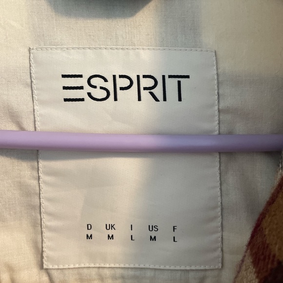 ESPRIT Men’s Fall Flannel Jacket - Picture 8 of 8